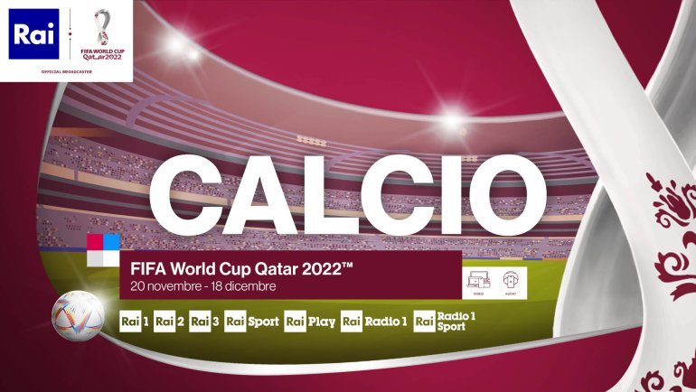Mondiali di calcio 2022: la Rai rivoluziona il palinsesto