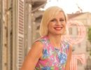 Moda e tagli capelli, la giacca in pelle di Antonella Elia e il bob 