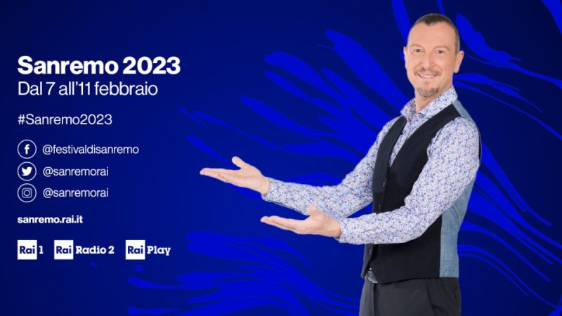 Sanremo 2023, Amadeus: “Nessun super ospite italiano, ecco perché”